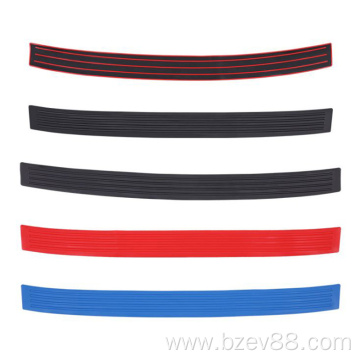 Car tail rubber protection strip